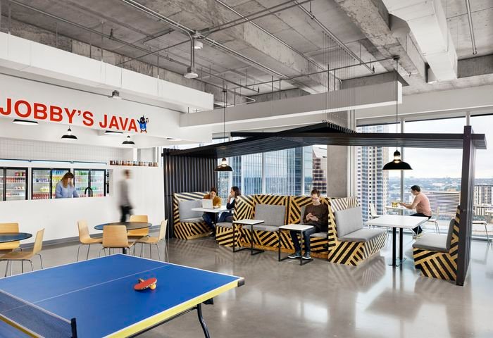 Indeed 市中心办公室，由 STG Design 设计，德克萨斯州奥斯汀