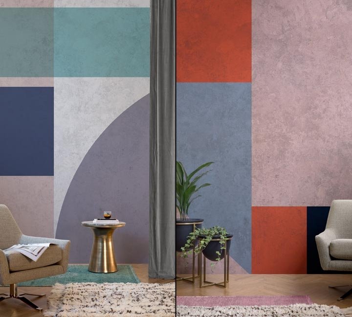 工业奢华壁画壁纸