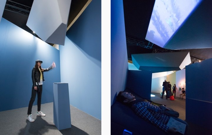 Studio O+A 在意大利米兰国际家具展上的互动装置 Studio O+A 在意大利米兰国际家具展上的互动装置