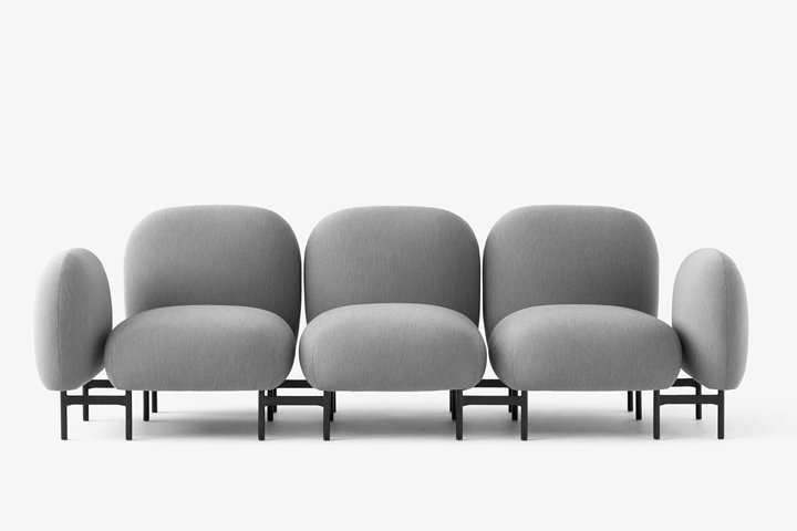 Luca Nichetto 和 Nendo 为 &tradition 设计的 Isole 模块化座椅