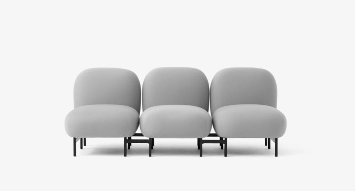 Luca Nichetto 和 Nendo 为 &tradition 设计的 Isole 模块化座椅