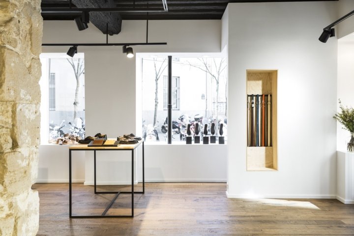 Herve Lavenant 设计的 J.M. Weston 商店，法国巴黎