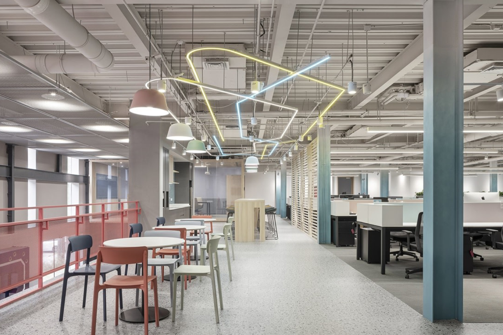 景园信息科技办公室 / 优景室内设计