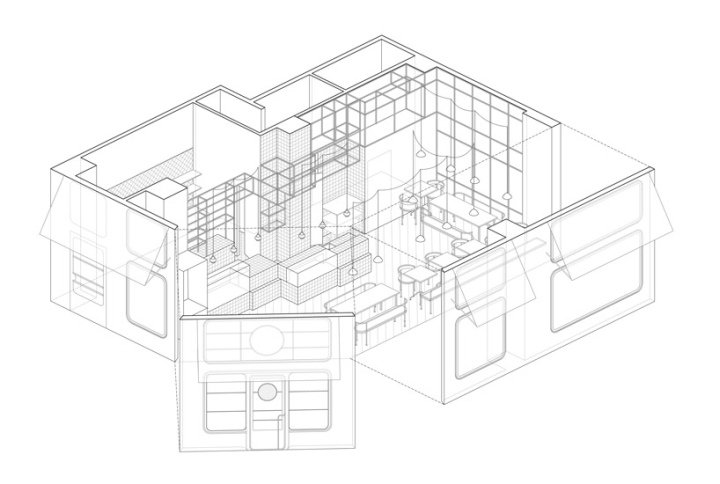 Juana limón 是西班牙马德里 Local Studio Lucas y Hernández-Gil 的一家面包店和咖啡店