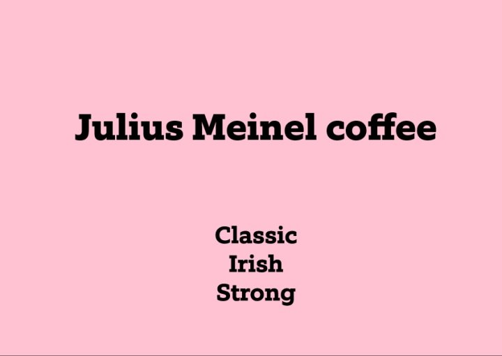 Julius Meinel 包装由 Sonja Kušumovic 设计