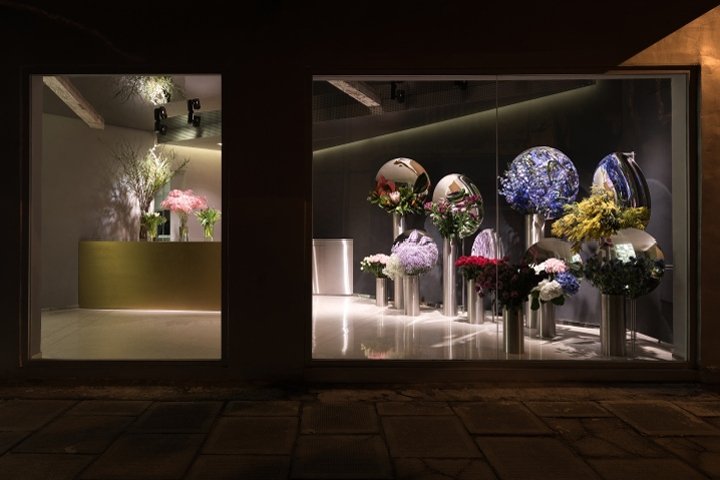 Alberto Caiola 设计的七月花店，中国上海
