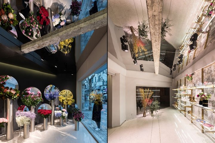 Alberto Caiola 设计的七月花店，中国上海