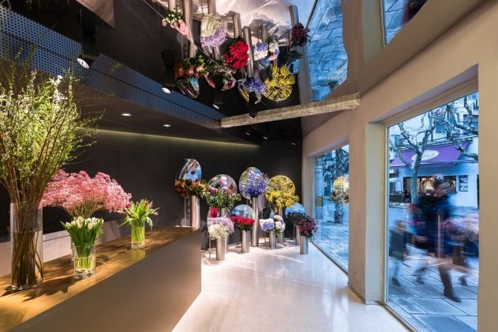 Alberto Caiola 设计的七月花店，中国上海