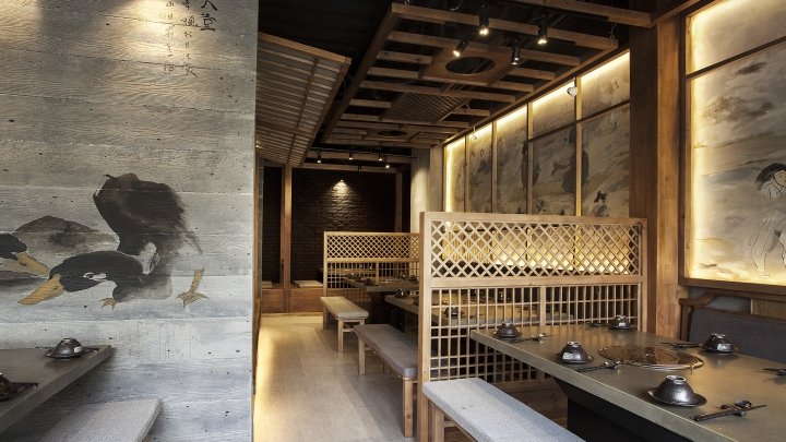 Design Plus 设计的 K-Duck 韩国餐厅,越南胡志明市 Design Plus 设计的 K-Duck 韩国餐厅,越南胡志明市