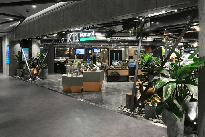 K11 Natural 商店由 AS Design Service 设计，尖沙咀 – 香港