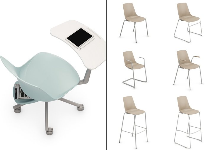 KLC 椅子由 Alegre Design 为 OMP 集团设计