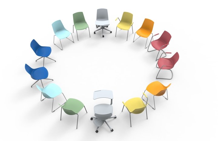 KLC 椅子由 Alegre Design 为 OMP 集团设计