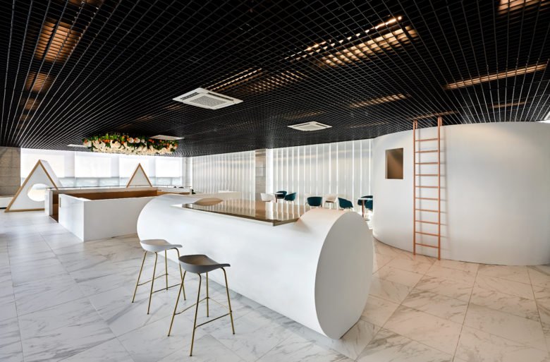 一个与学生生活方式相结合的未来图书馆的诞生_KNUE 图书馆