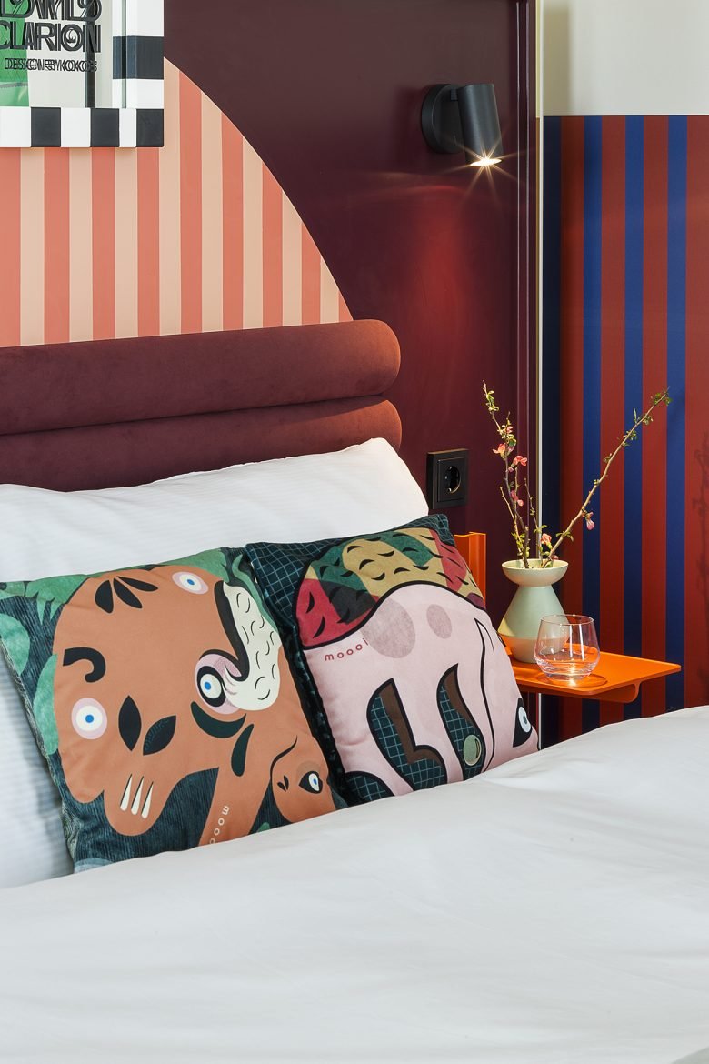 WildWild Clarion – 由设计办公室 KOKO3 设计的大胆酒店客房