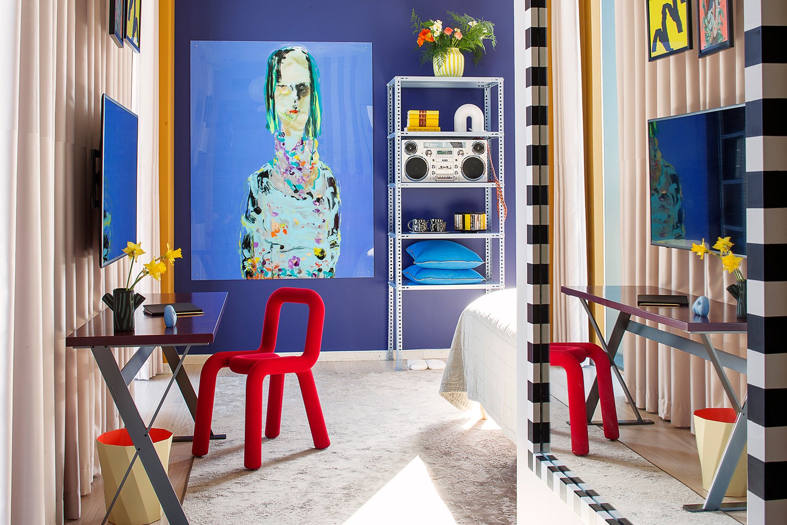 WildWild Clarion – 由设计办公室 KOKO3 设计的大胆酒店客房