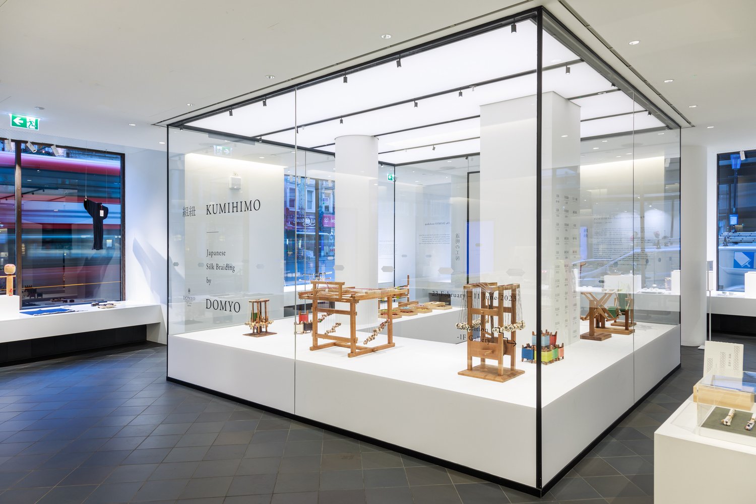 KUMIHIMO：由 DOMYO 设计的日本丝绸编织，由 Rei Mitsui Architects 设计