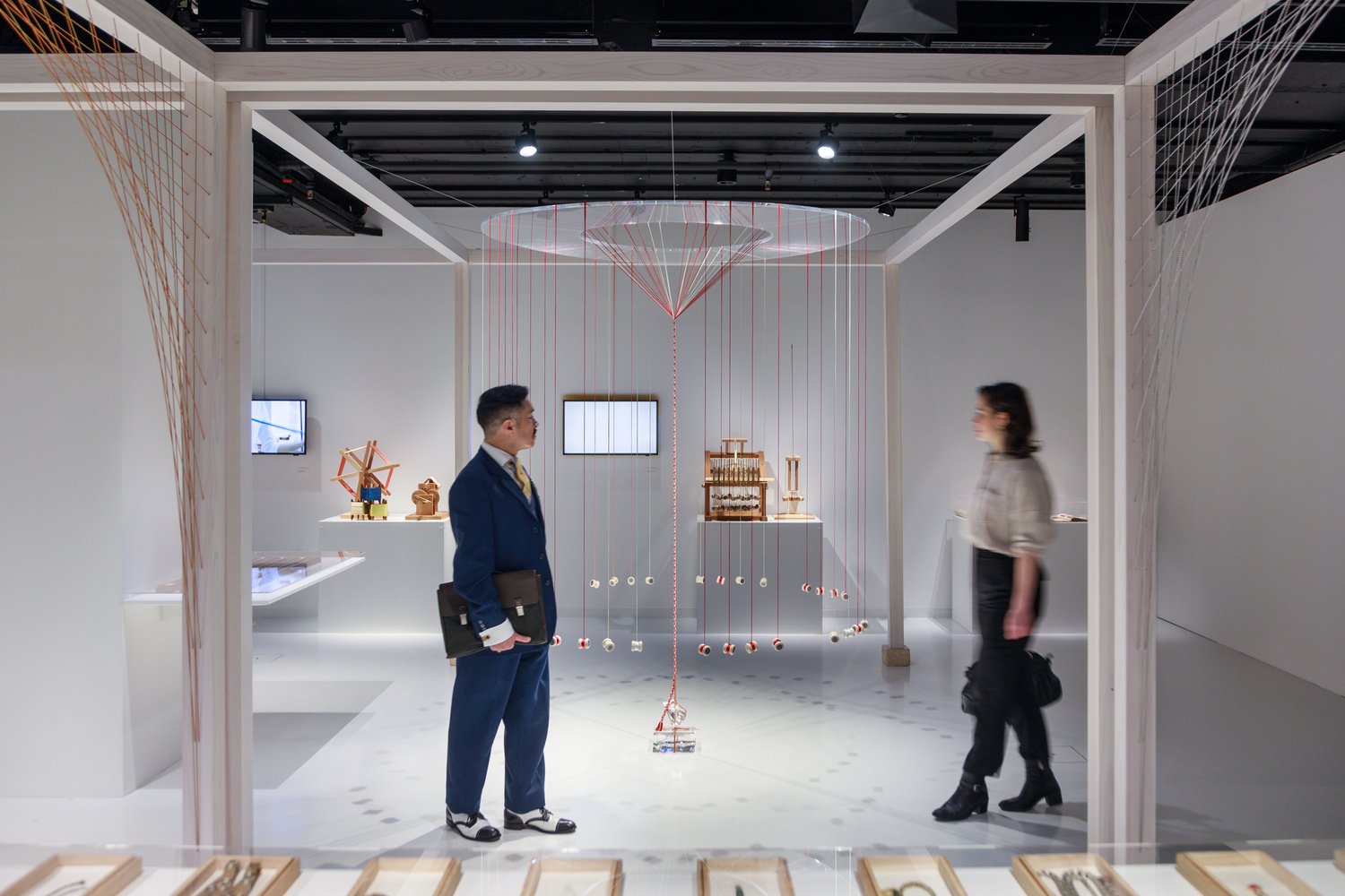 KUMIHIMO：由 DOMYO 设计的日本丝绸编织，由 Rei Mitsui Architects 设计