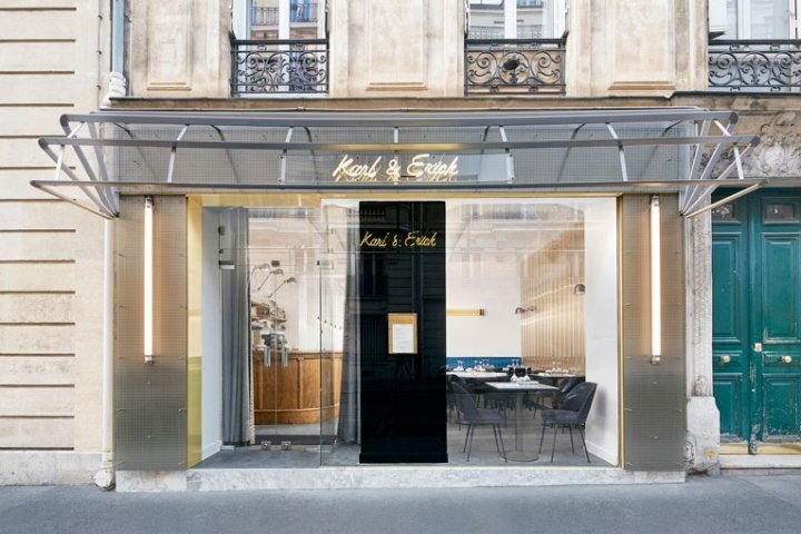 Karl & Erick 餐厅,Lemoal & Lemoal,法国巴黎 Karl & Erick 餐厅,Lemoal & Lemoal,法国巴黎