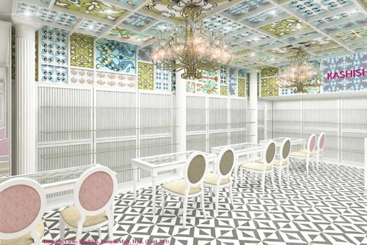 Studio SKM Designs 设计的 Kashish(民族服饰)店,印度海得拉巴 Studio SKM Designs 设计的 Kashish(民族服饰)店,印度海得拉巴