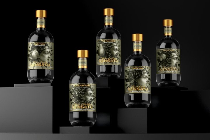 由 Formascope design 设计的 Kensatu 标签 由 Formascope design 设计的 Kensatu 标签