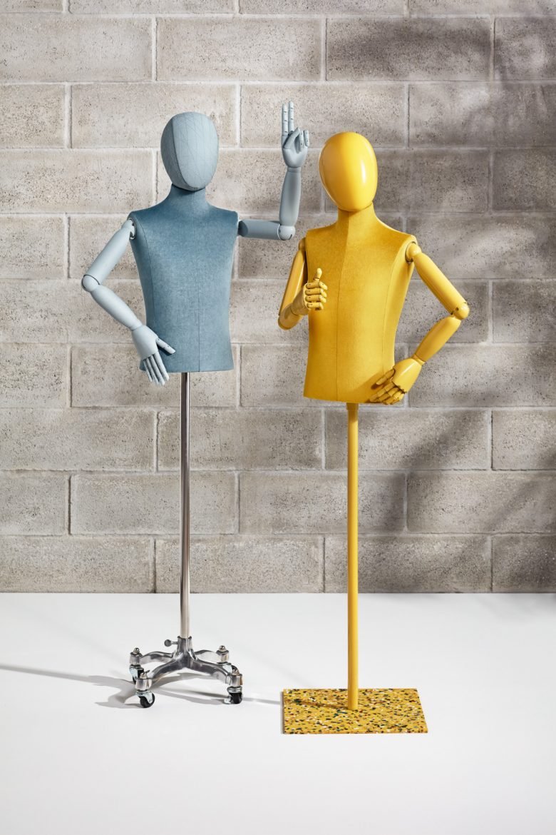 混合搭配半身像