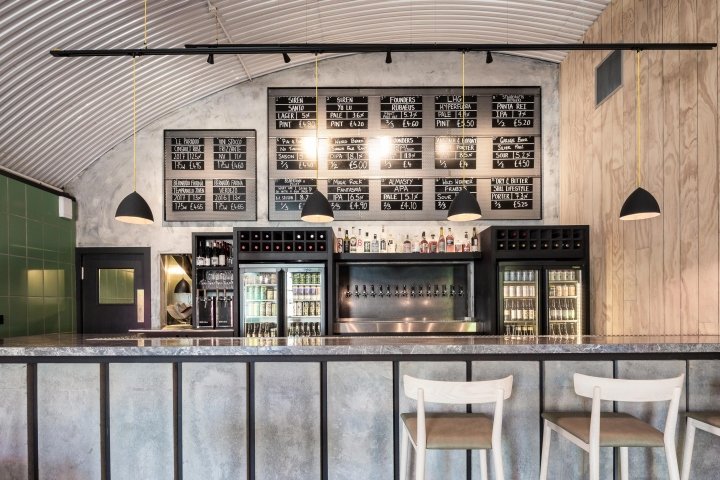 Kilder 酒吧由 Faber Design & Architecture 设计，英国伯明翰