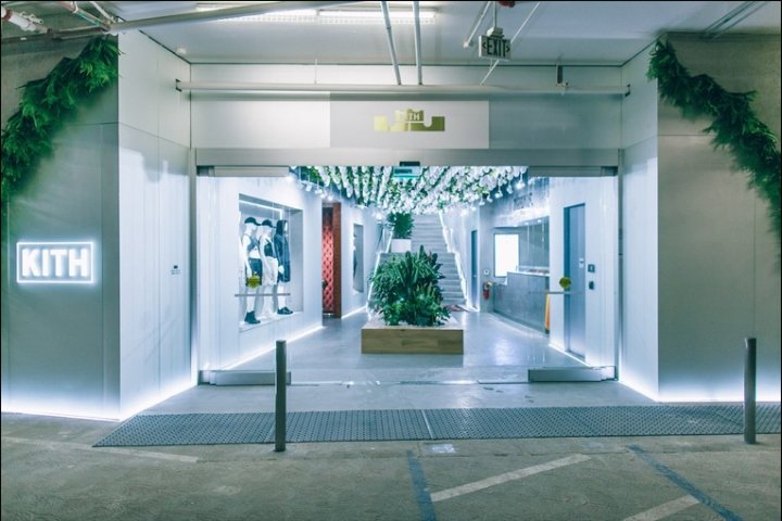 Snarkitecture 的 Kith 商店，加利福尼亚州洛杉矶