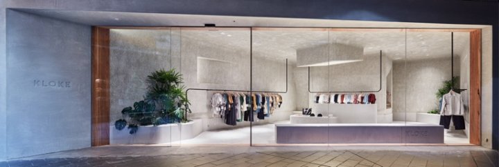 David Goss 设计的 Kloke 商店，澳大利亚墨尔本