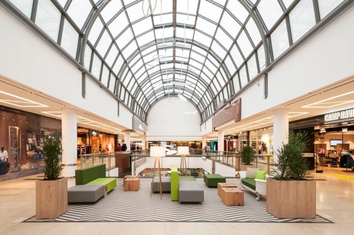 科隆拱廊 (Köln Arcaden)，由 kplus konzept GmbH 设计，德国科隆