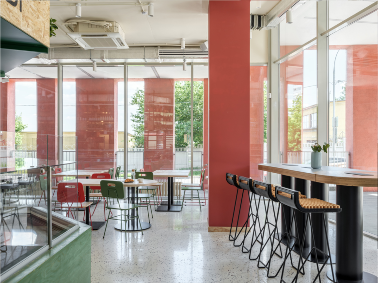 Studio Shoo 设计的 Kulinaria Samberi 咖啡馆