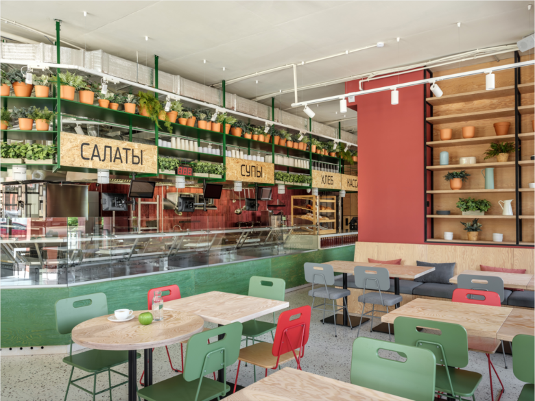 Studio Shoo 设计的 Kulinaria Samberi 咖啡馆