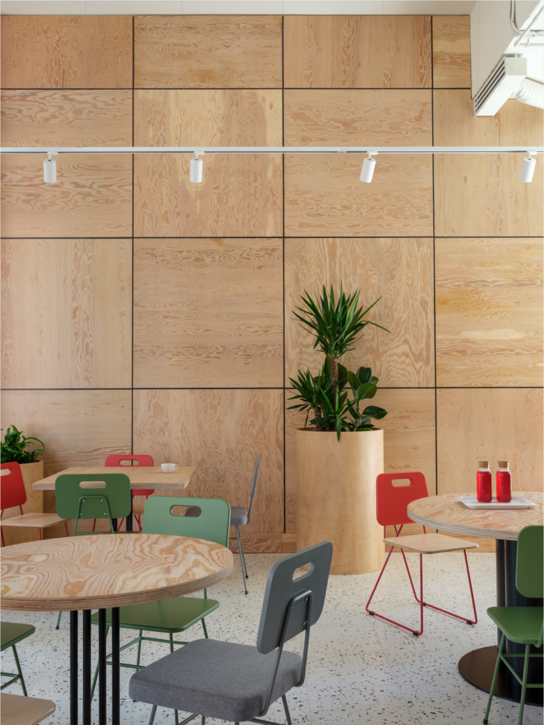 Studio Shoo 设计的 Kulinaria Samberi 咖啡馆