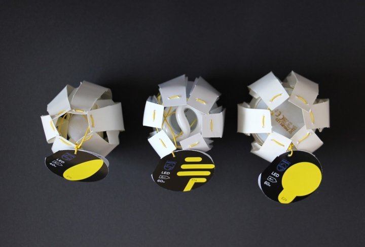 LED 灯泡包装由 Franciska Juhasz 设计 LED 灯泡包装由 Franciska Juhasz 设计