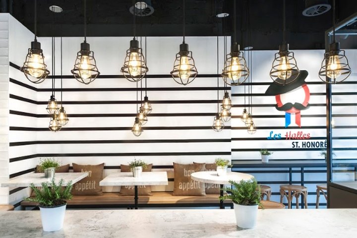 LES HALLES，餐厅 / 小酒馆 / 商店，由 ppm planung 设计，杜塞尔多夫 – 德国