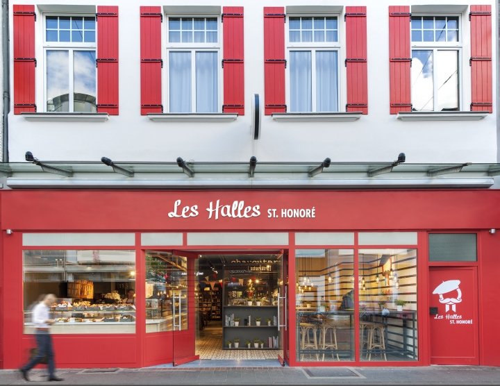 LES HALLES，餐厅 / 小酒馆 / 商店，由 ppm planung 设计，杜塞尔多夫 – 德国