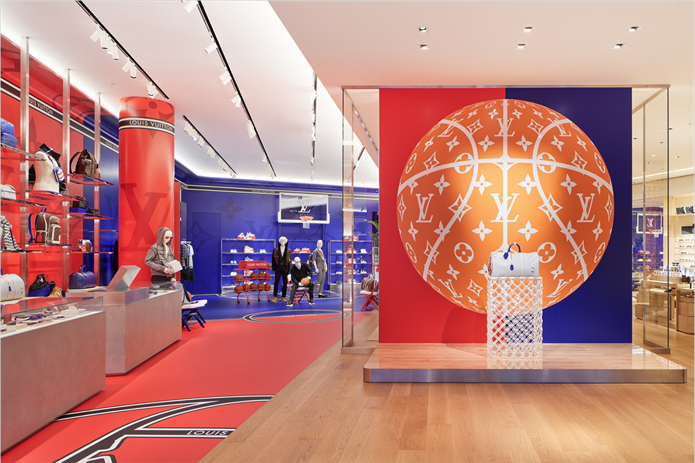 LV x NBA 快闪店