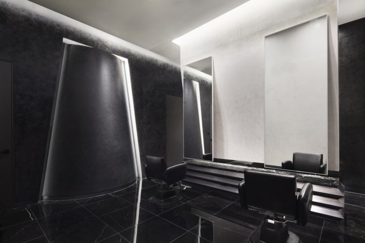 LYOTO 美发沙龙，由 U.LAB 设计，韩国首尔