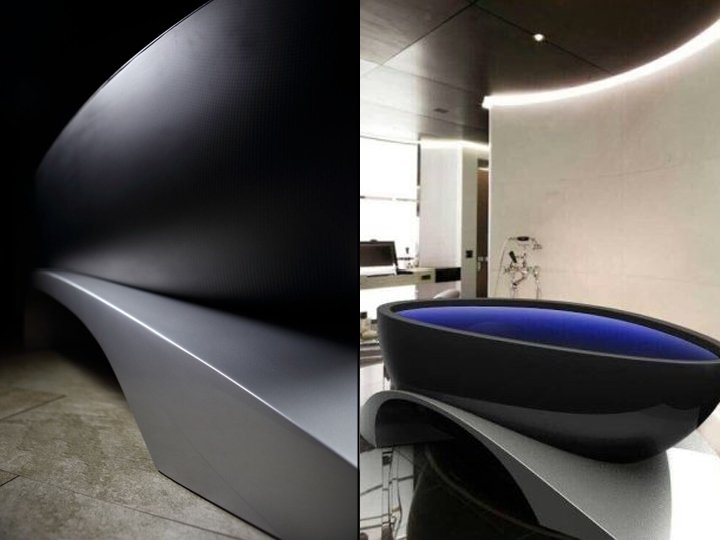 Charles Wan 设计的 La Baignoire 独立浴缸 / Alvarae Design Studio