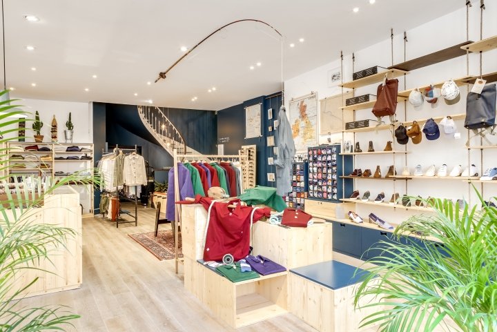Studio BEAU FAIRE 设计的 La Garçonnière 商店，法国波尔多