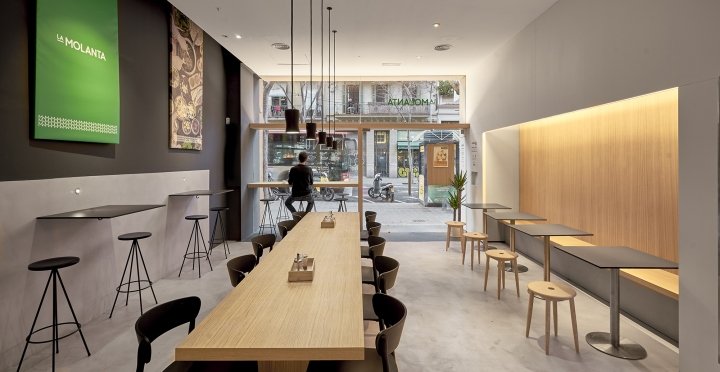 Frederic Perers 设计的 La Molanta 餐厅，西班牙巴塞罗那