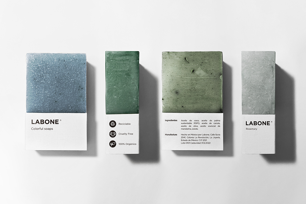 Matias Funes 设计的 Labone 彩色肥皂 Matias Funes 设计的 Labone 彩色肥皂
