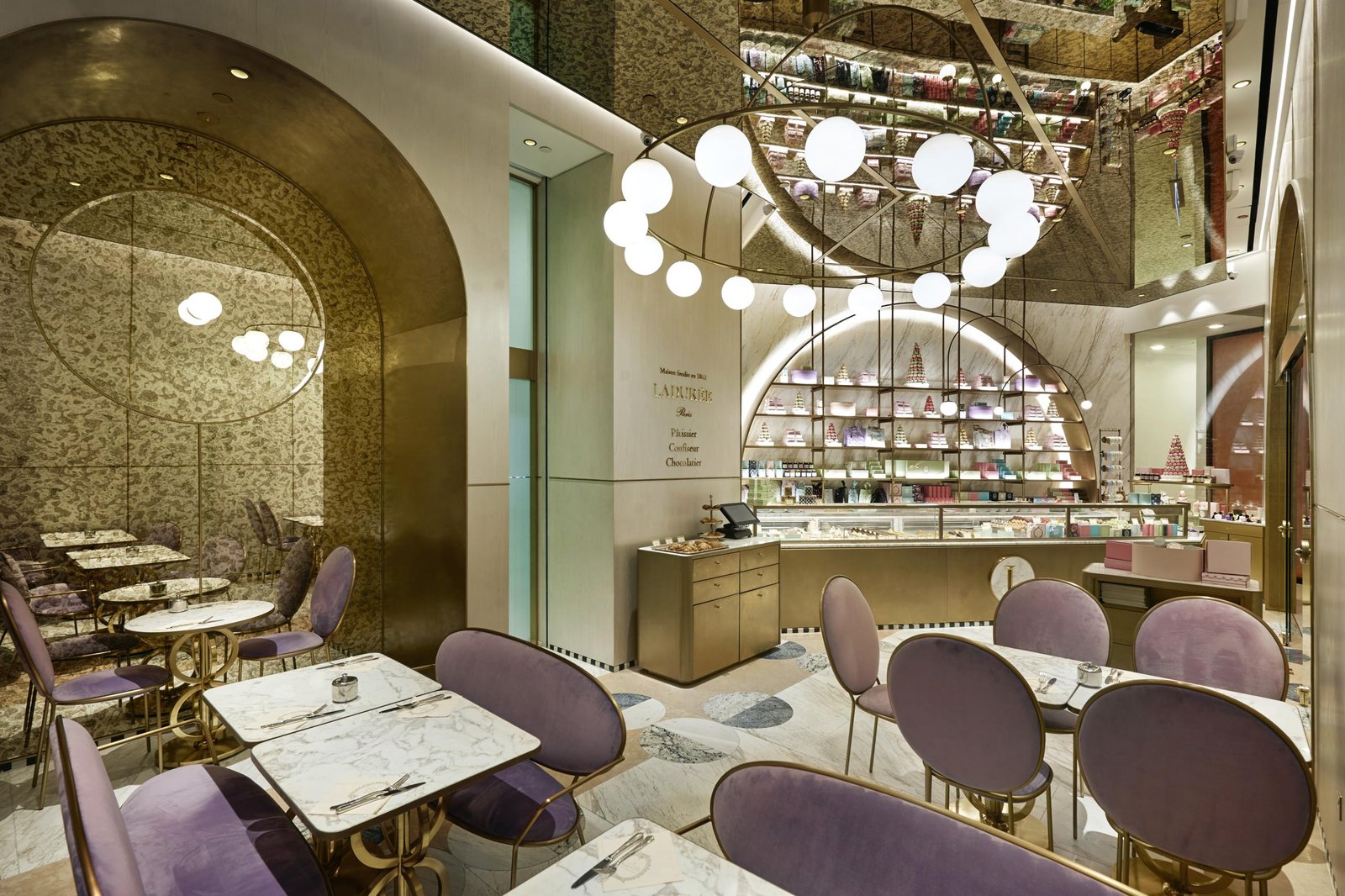 Ladurée 颂扬日常的放纵；巴黎幻想、工艺传承和别致风格的交汇。