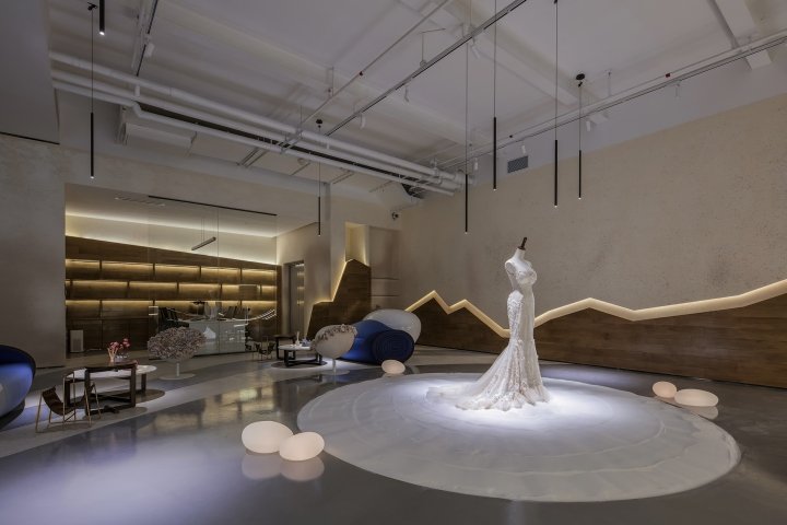 Hejidesign 的 Le Monde 婚礼店，中国深圳