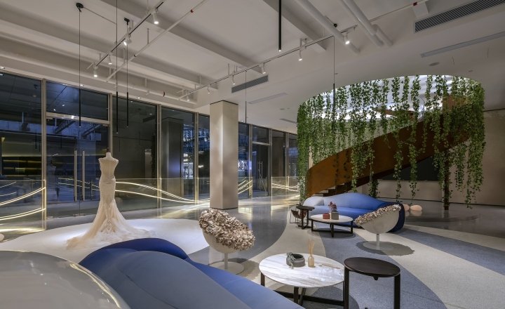 Hejidesign 的 Le Monde 婚礼店，中国深圳