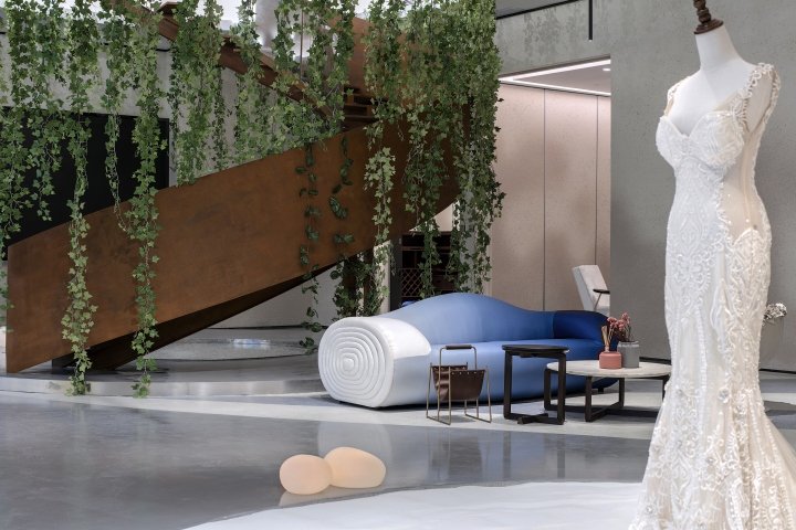 Hejidesign 的 Le Monde 婚礼店，中国深圳