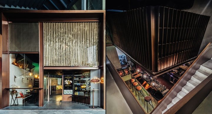 Le Poulet 餐厅，由 dongqi Architects 设计，中国深圳