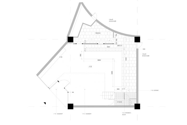 Le Poulet 餐厅，由 dongqi Architects 设计，中国深圳
