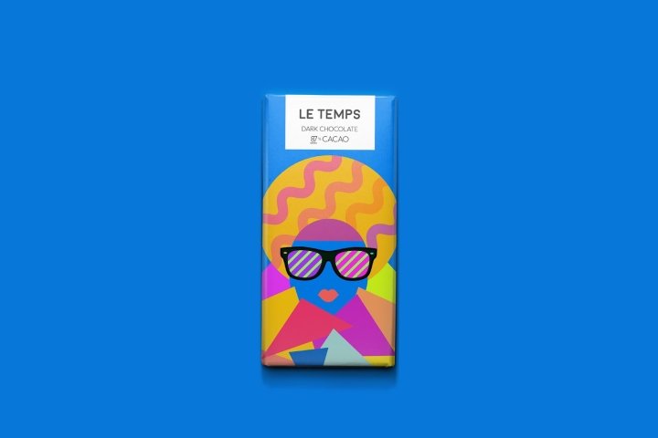 Meeta Panesar 设计的 Le Temps 巧克力包装