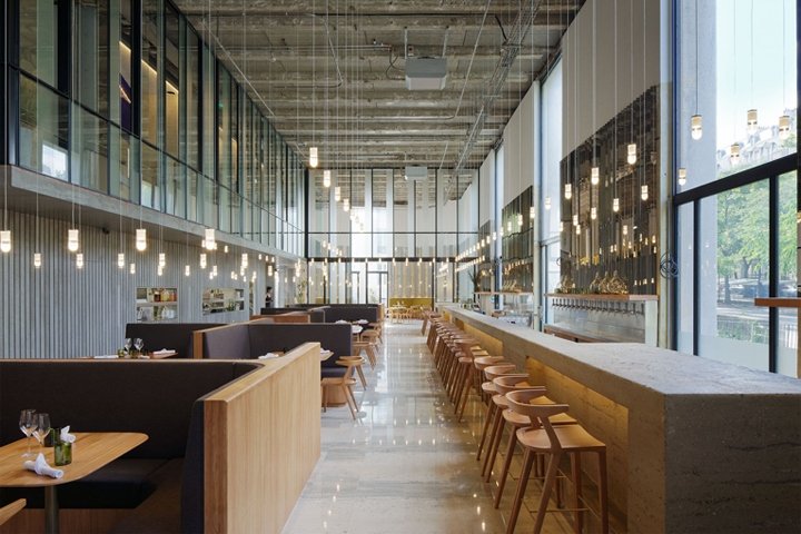 Les Grands Verres 餐厅,由 Lina Ghotmeh 设计,法国巴黎 Les Grands Verres 餐厅,由 Lina Ghotmeh 设计,法国巴黎