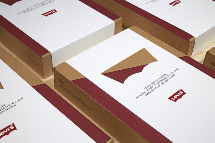 Levi’s®‘Utrecht’T 恤盒，由 Frankagterberg/bca 设计